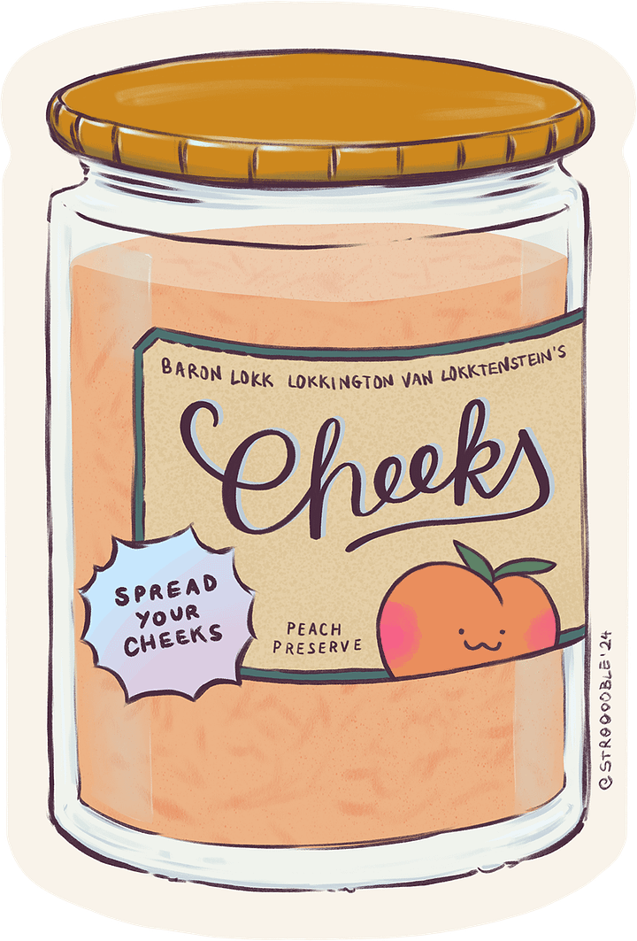 sticker : cheeks product image (1)