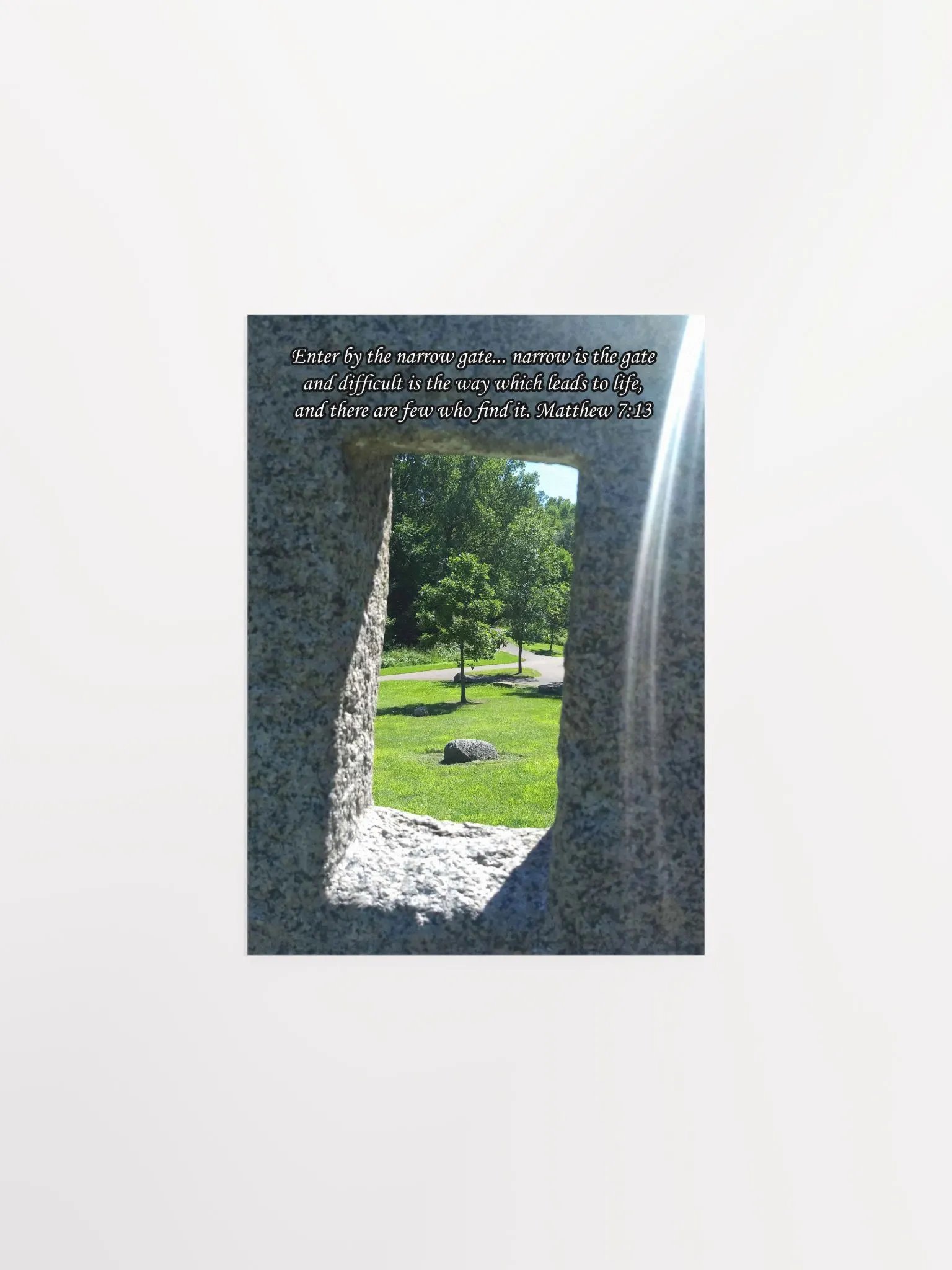 Narrow Gate - Print product image (2)