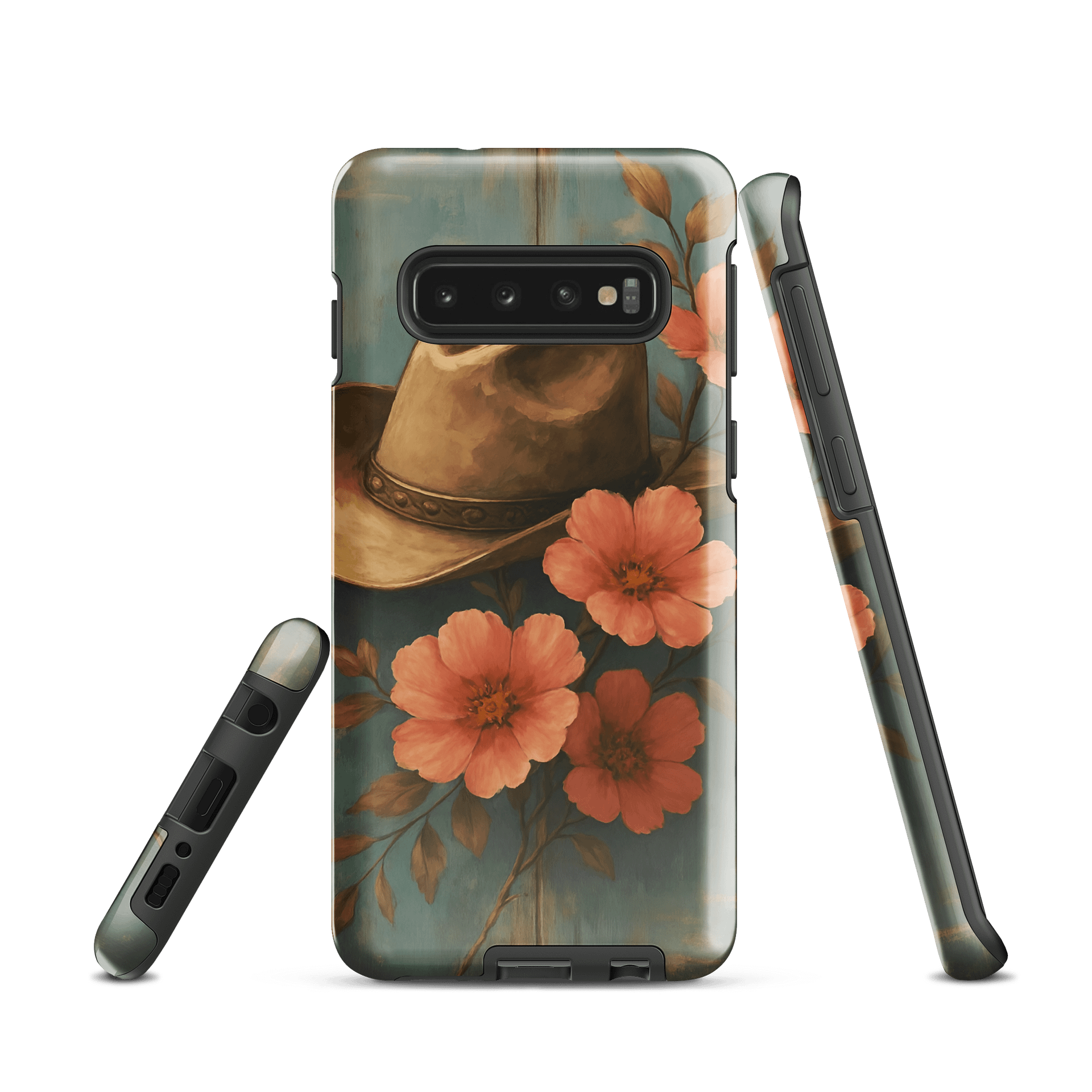 Floral Cowboy Hat Samsung® Tough Case product image (1)