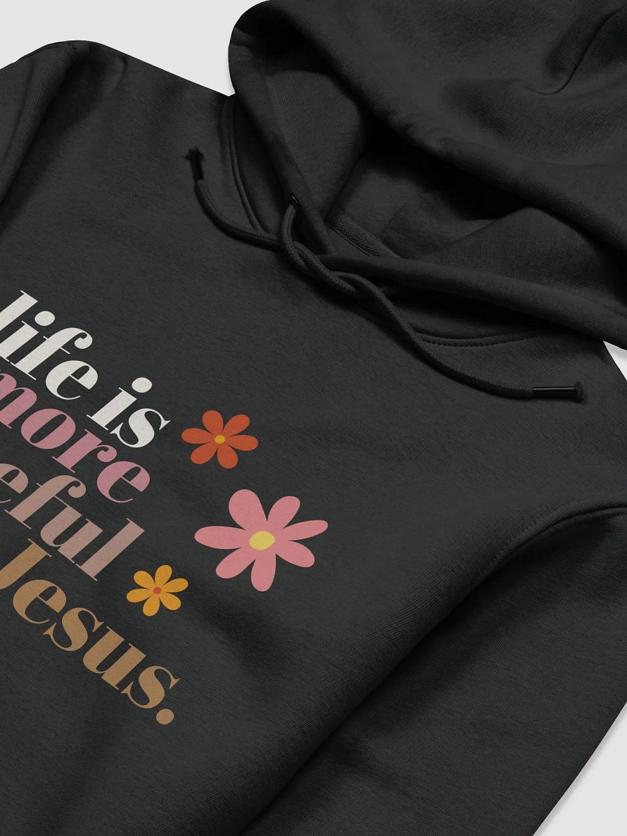 Peace With Jesus Unisex Eco Hoodie product image (3)
