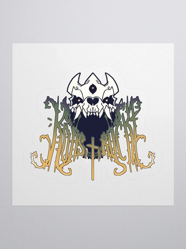 kon logo - toxic - sticker product image (1)