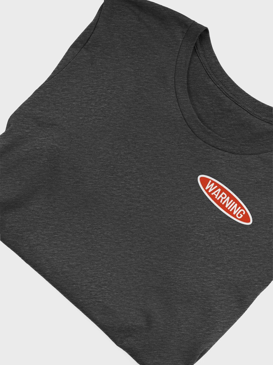WARNING Tee F/B Print product image (5)