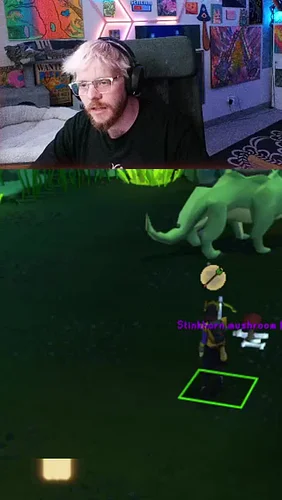 BIG CROC lil man | #spraying_mantis on #Twitch