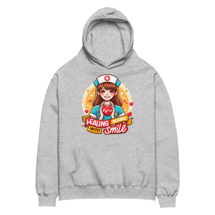 Smile of Healing Oversized Hoodie product image (32)