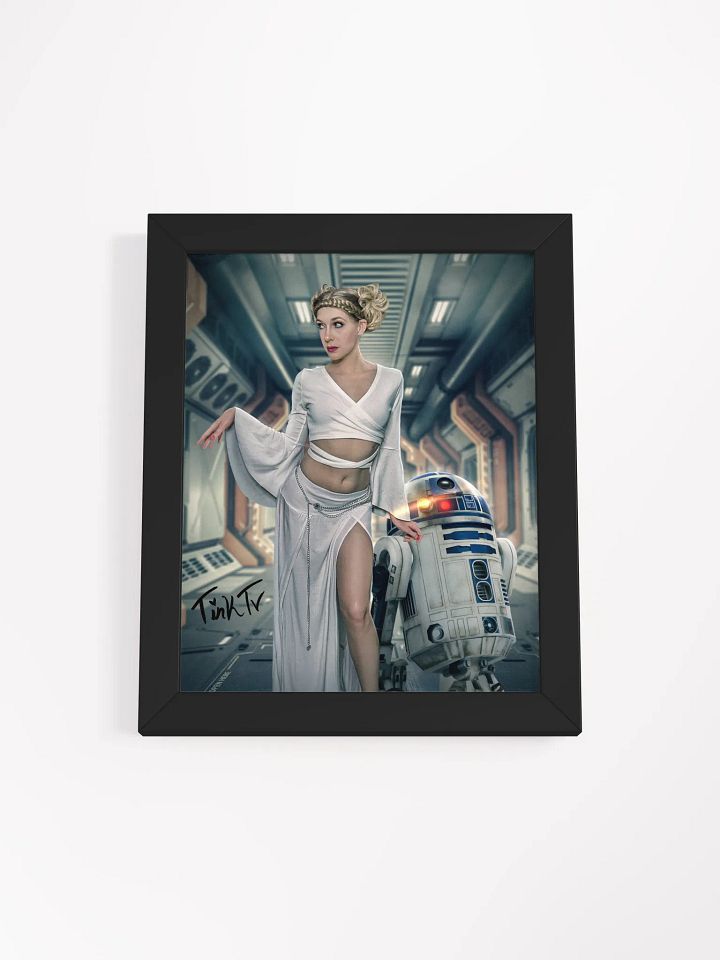 Limited Edition SIGNED Princess Leia Cosplay Framed Print product image (1)