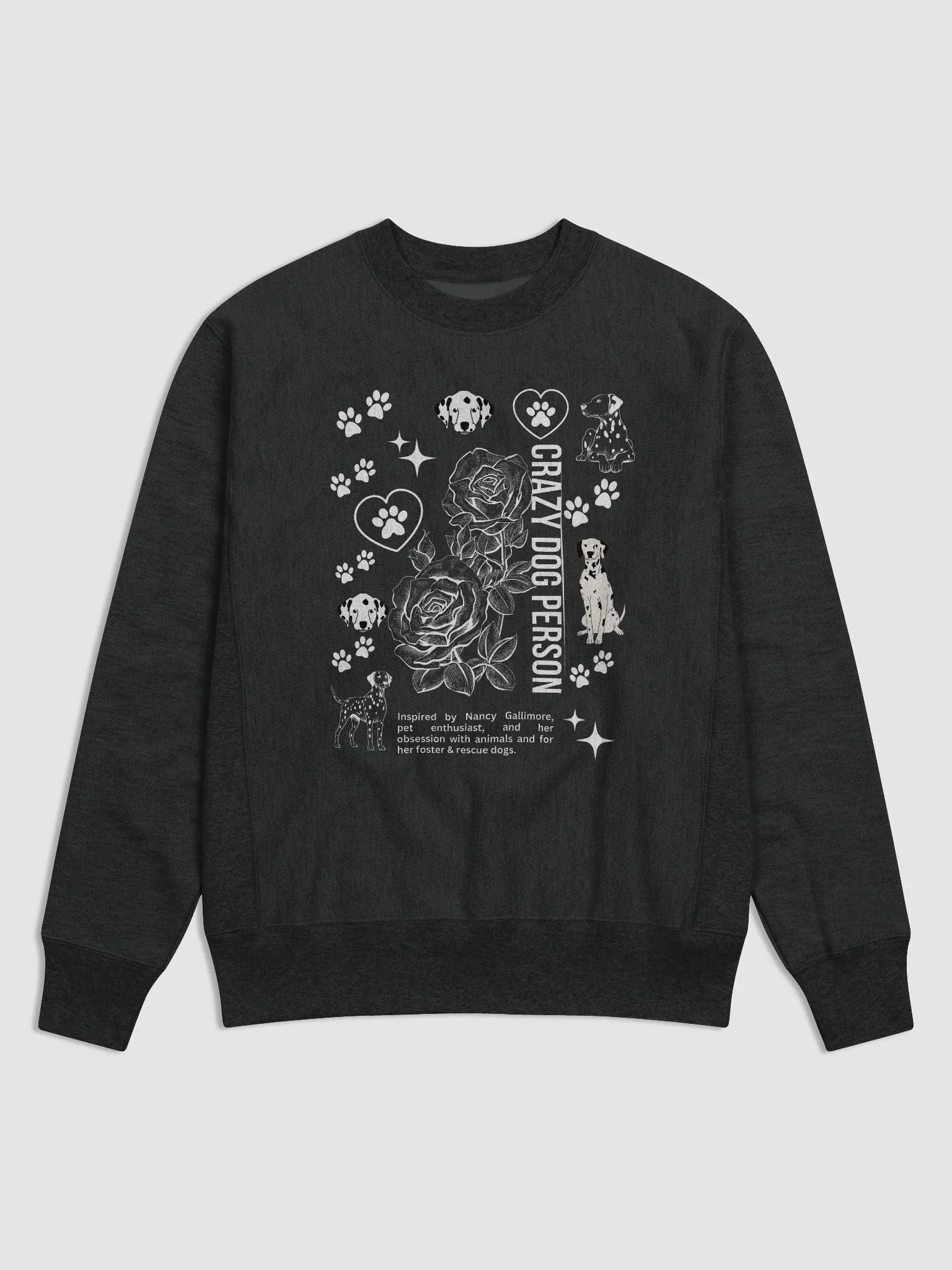 CRAZY DOG PERSON Champion Sweatshirt product image (1)