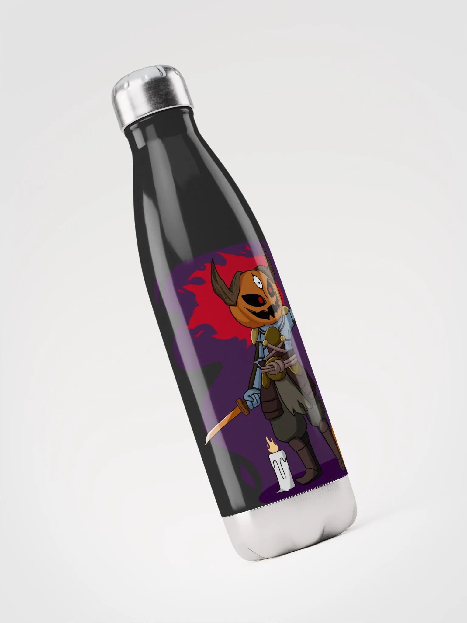 Halloween Oni Stainless Steel Water Bottle product image (5)