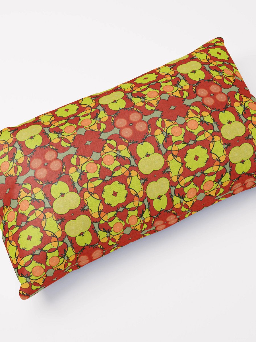 Tomato Glow – All-Over Print Decorative Pillow product image (4)