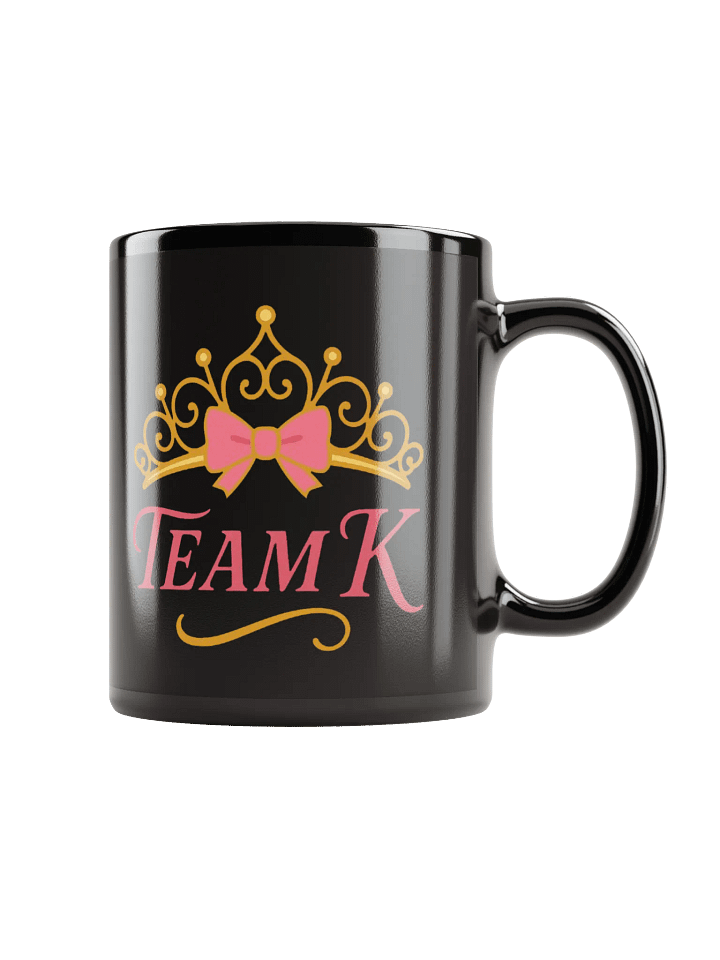 Team K (V-1) Black Mug product image (1)