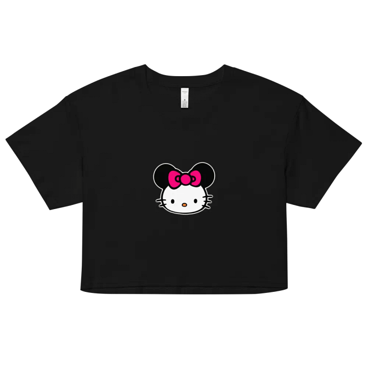 Hello Kitty x Minnie Crop Top (Pink Bow) product image (16)