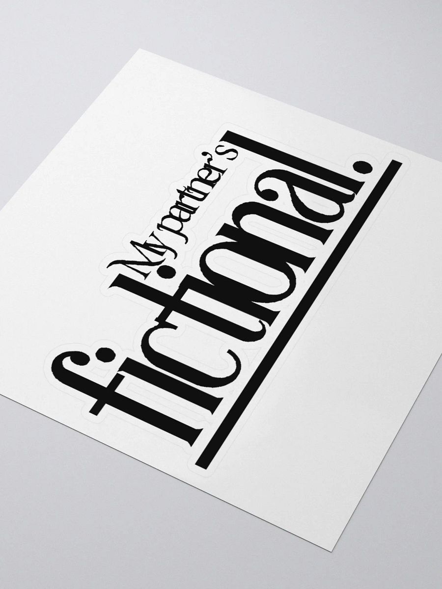 Sticker My Partner's Fictional product image (3)