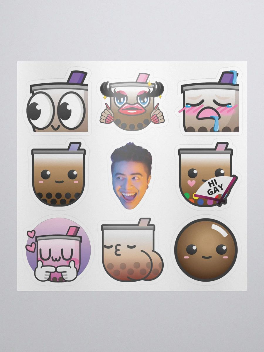 Emote Stickers ✸ 9 Pack product image (1)