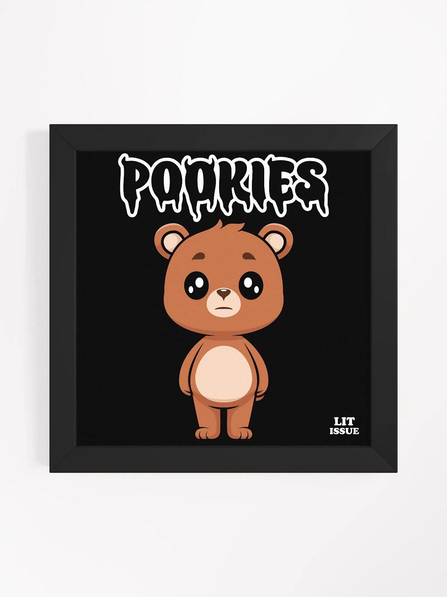 Dark Pookie- Framed Art Print product image (1)