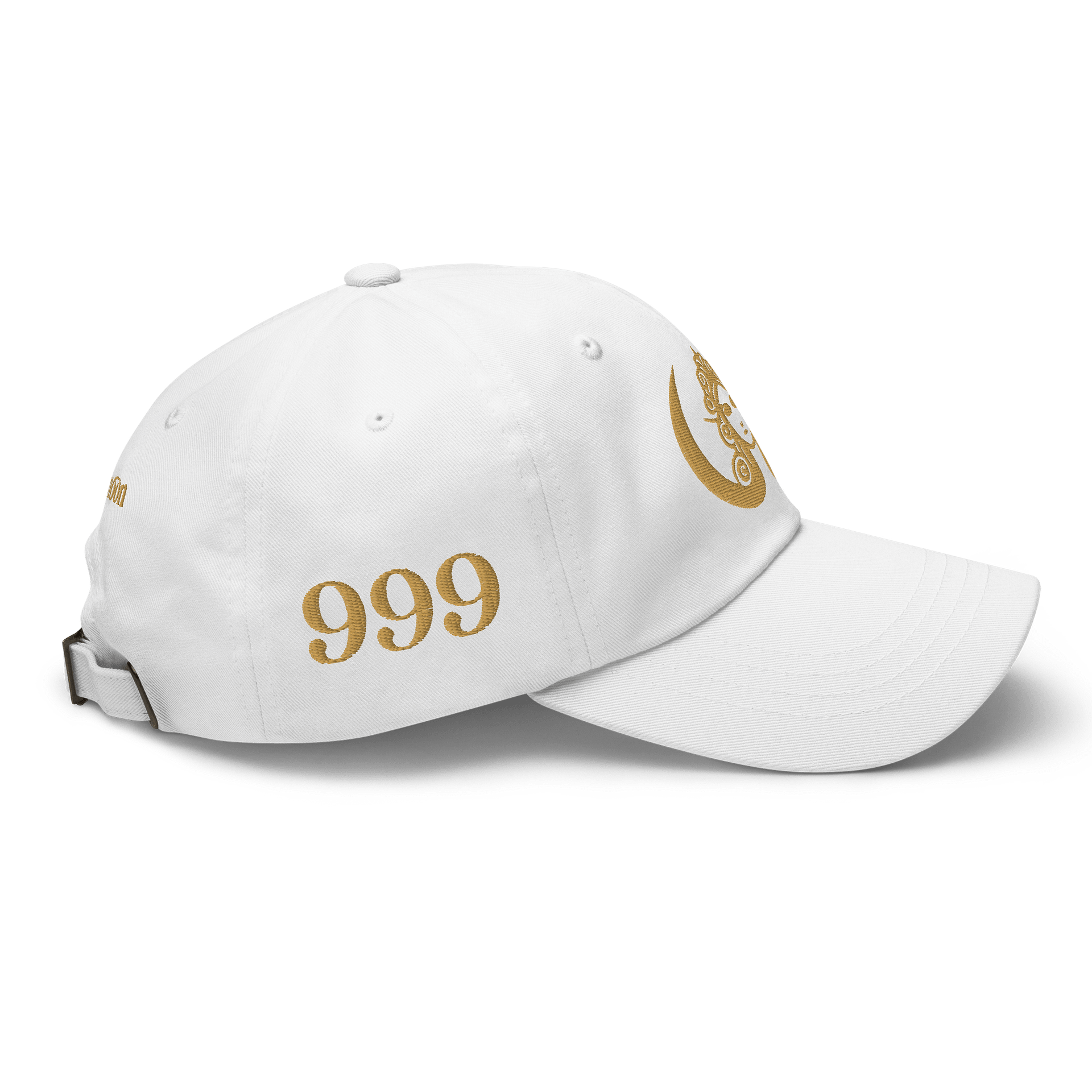 CIRCEMOON Divin Sacré Nombre 999 Cap - white product image (4)