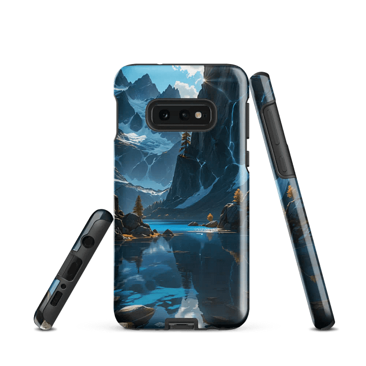 Majestic Mountain View Samsung Tough Case - Serene Landscape Design product image (2)