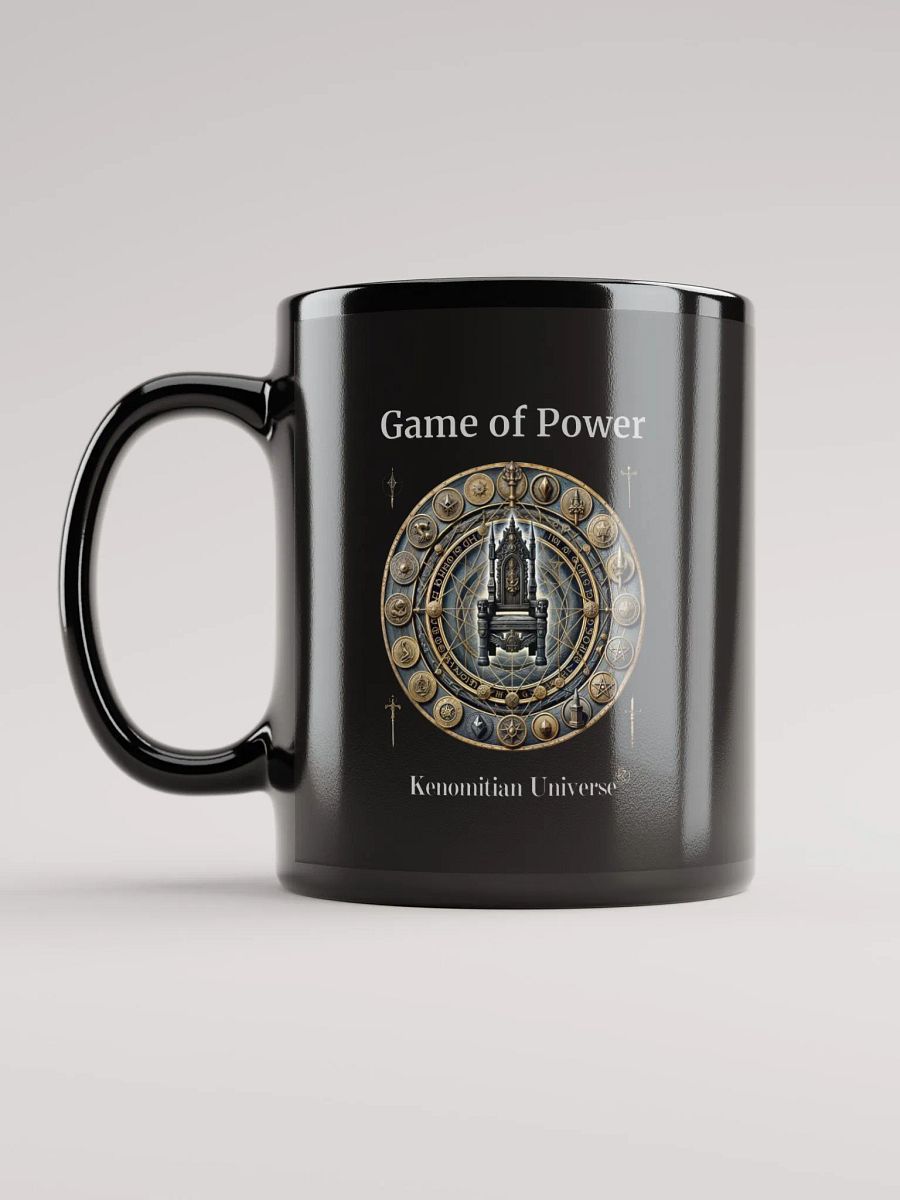 Game of Power | Black Glossy Mug product image (6)