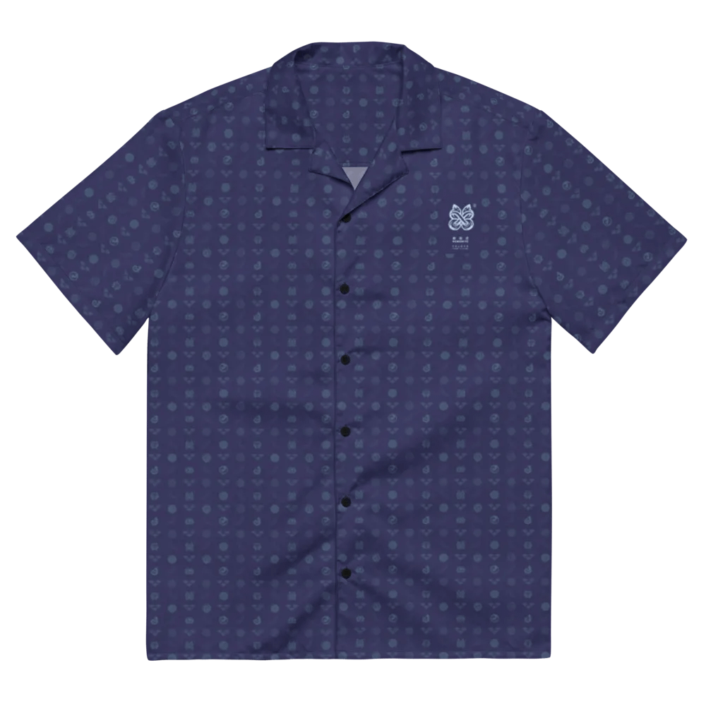 Mythical Dots Hawaiian Shirt C product image (2)