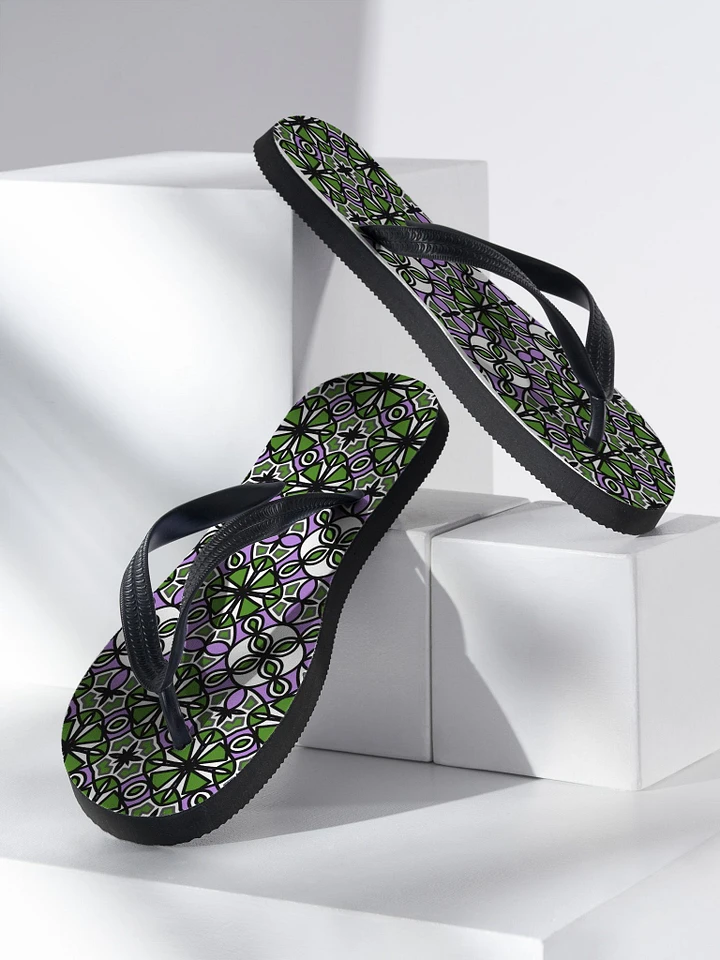 Gender Queer Flip-Flops (1) product image (2)