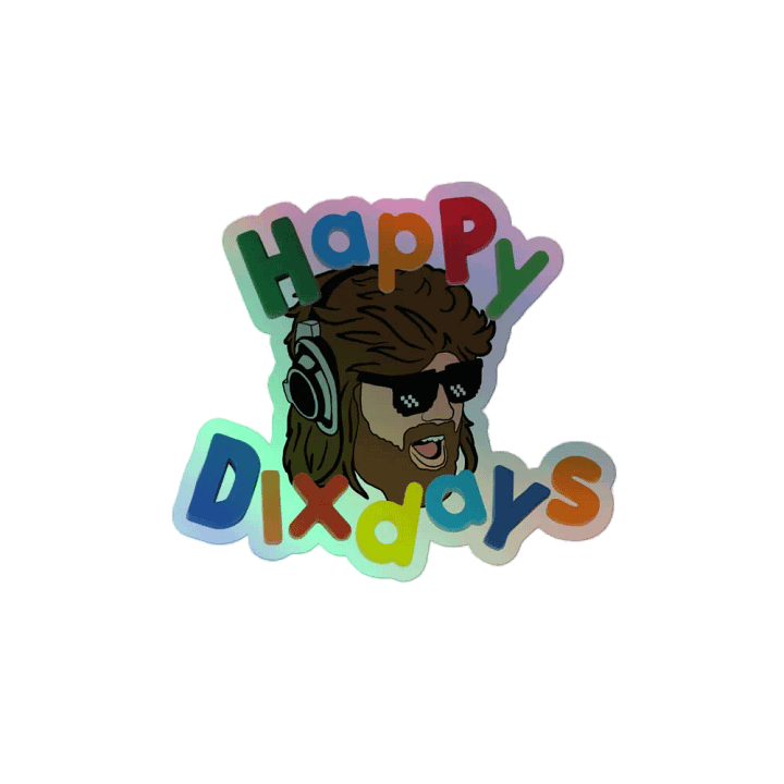 Dixdays Holo Sticker product image (2)