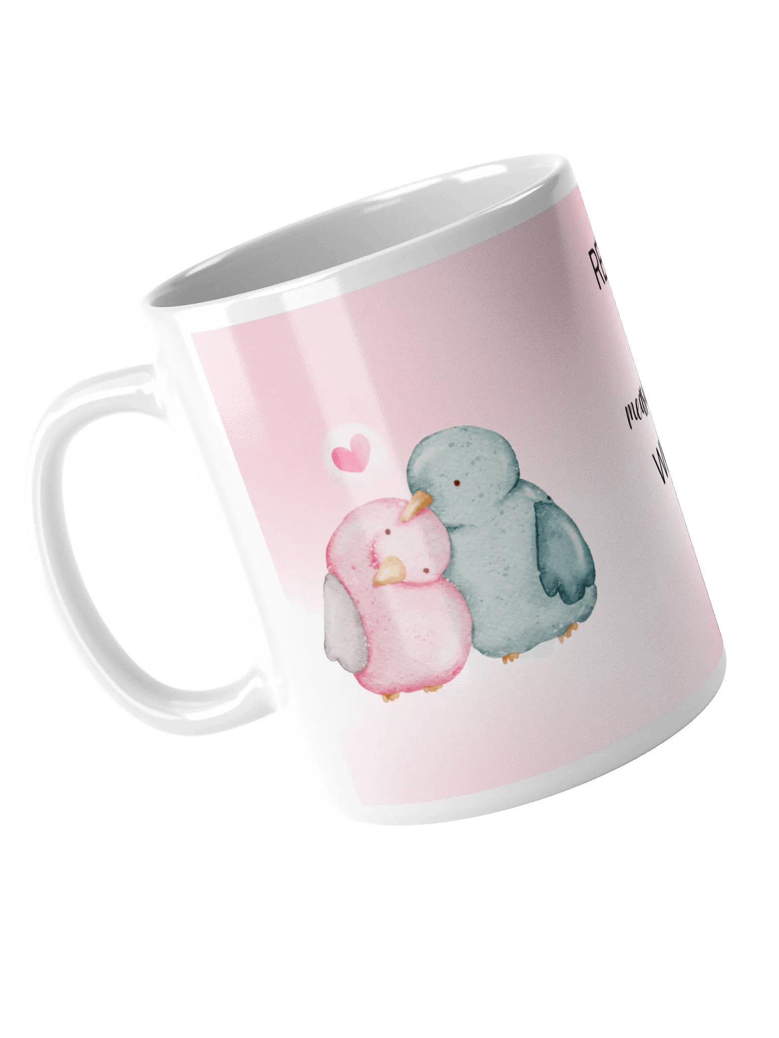 Cheeky Love Birds Resin Mug product image (5)