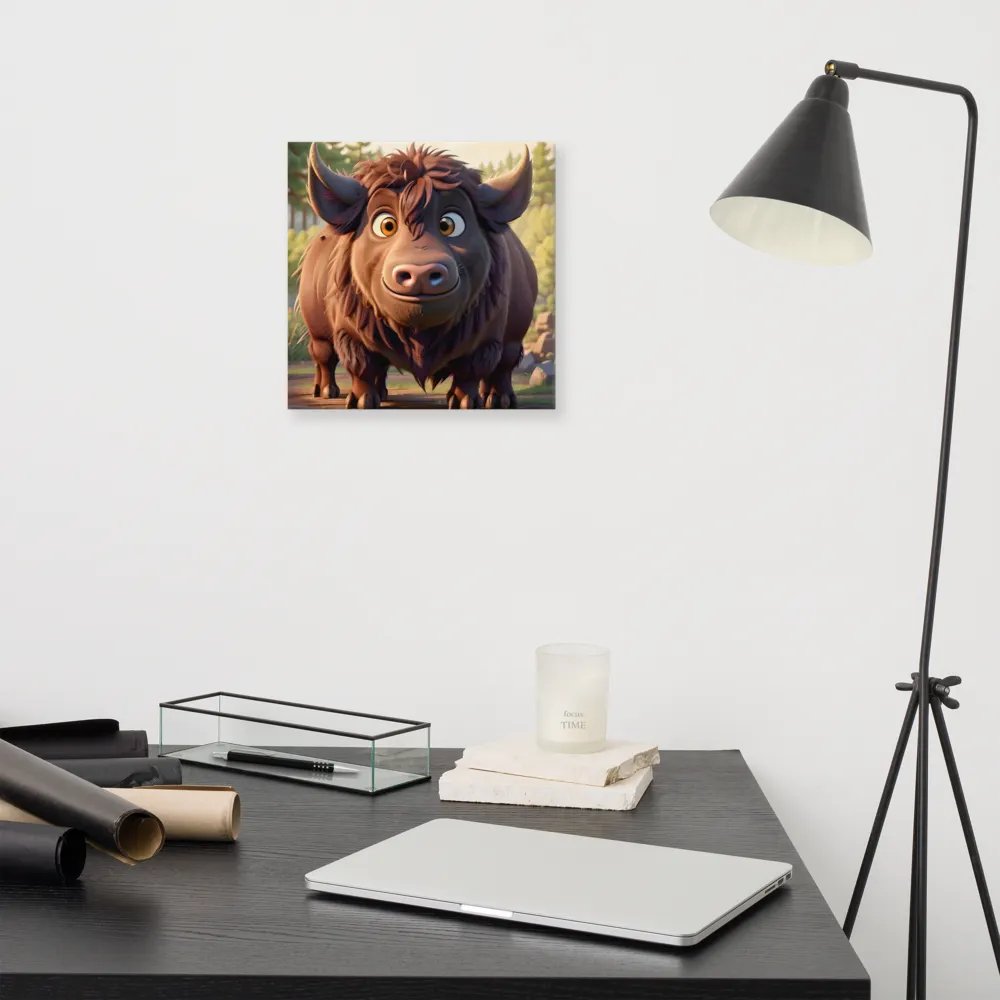 Endangered Species - Mexico - Bison Canvas Art product image (11)
