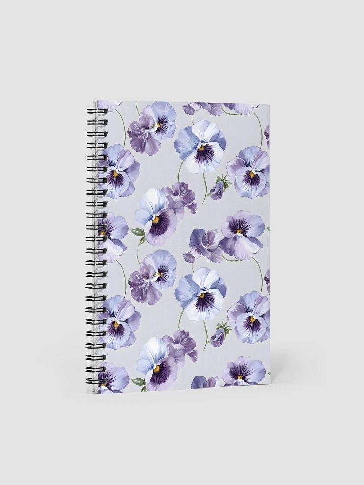 Pansy Spiral Notebook product image (1)