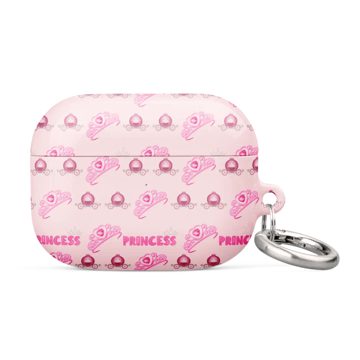 Pink Princess Print AirPods® Case product image (4)