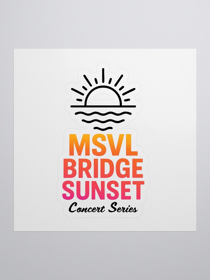 MSVL Sunset Sticker product image (2)