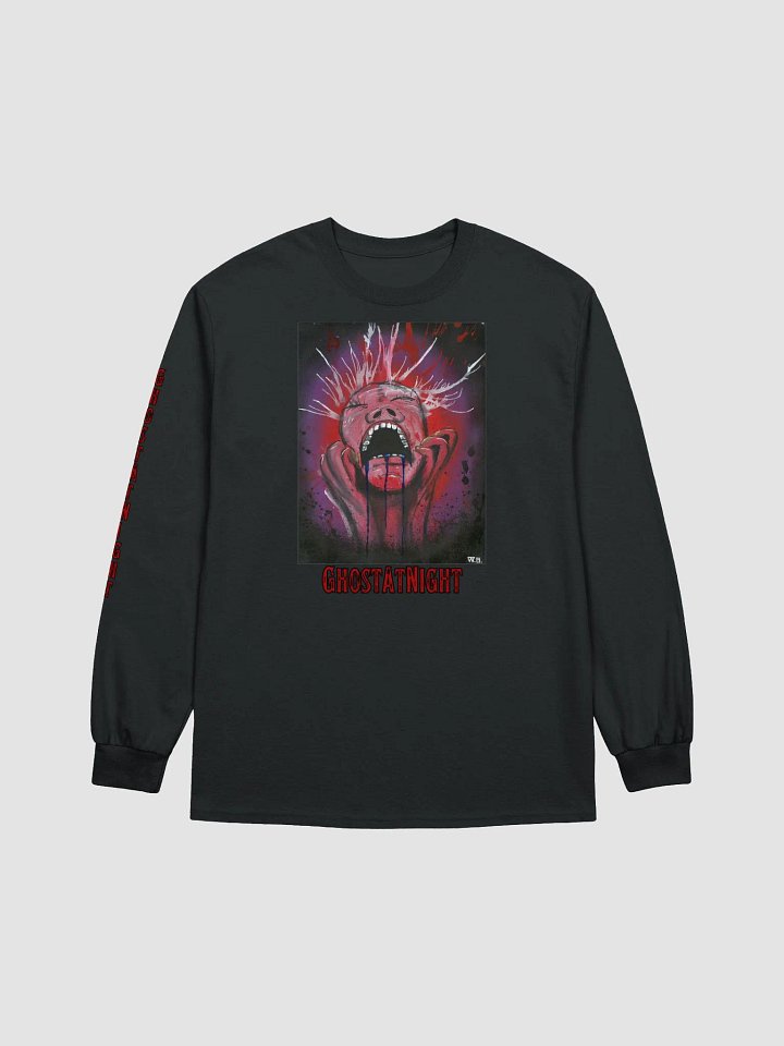 GhostAtNight "SILENTSCREAM" Long Sleeve T-Shirt product image (1)
