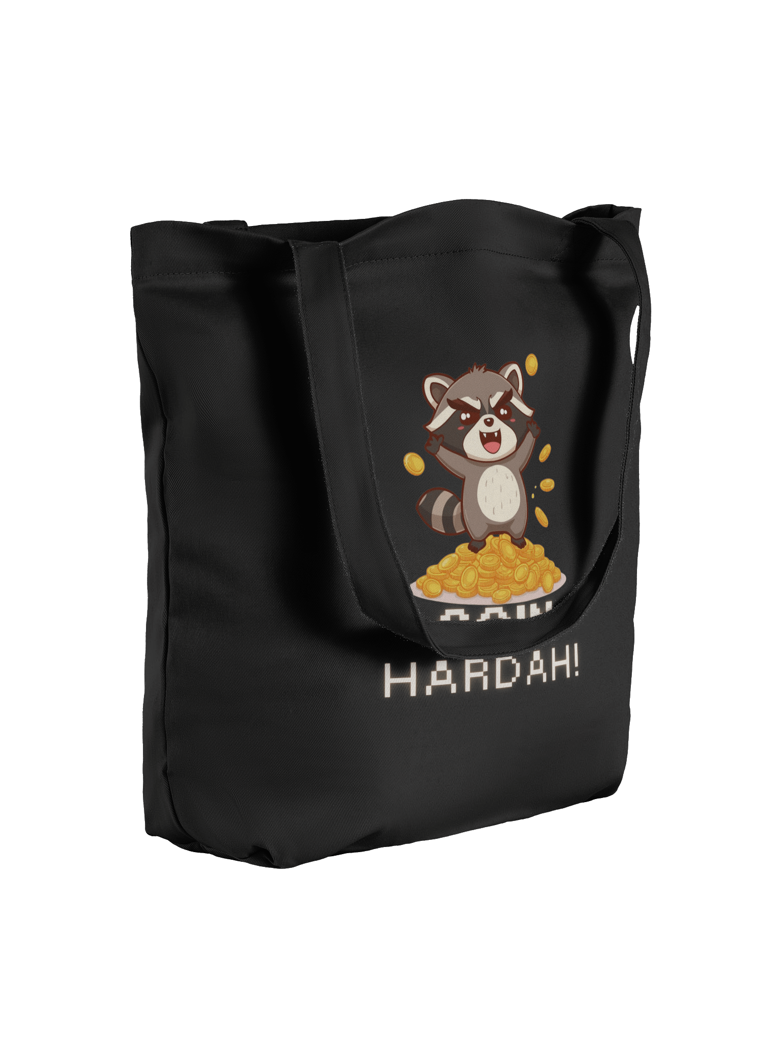 Eco Raccoon Coin Hardah Tote Bag product image (4)