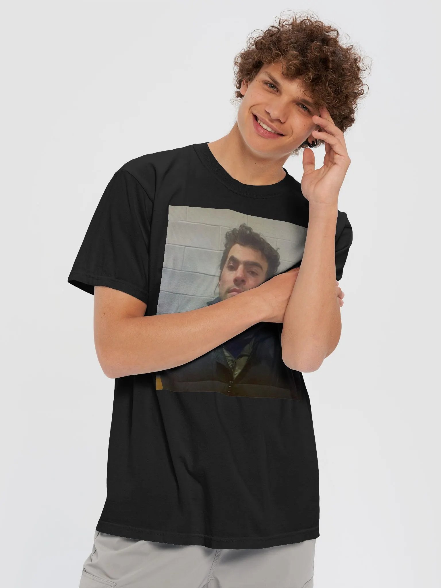 Luigi Mangione Mugshot Shirt product image (7)