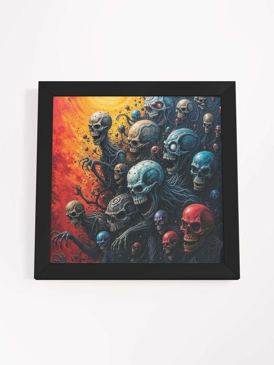Horde of Horrors Framed Print product image (36)