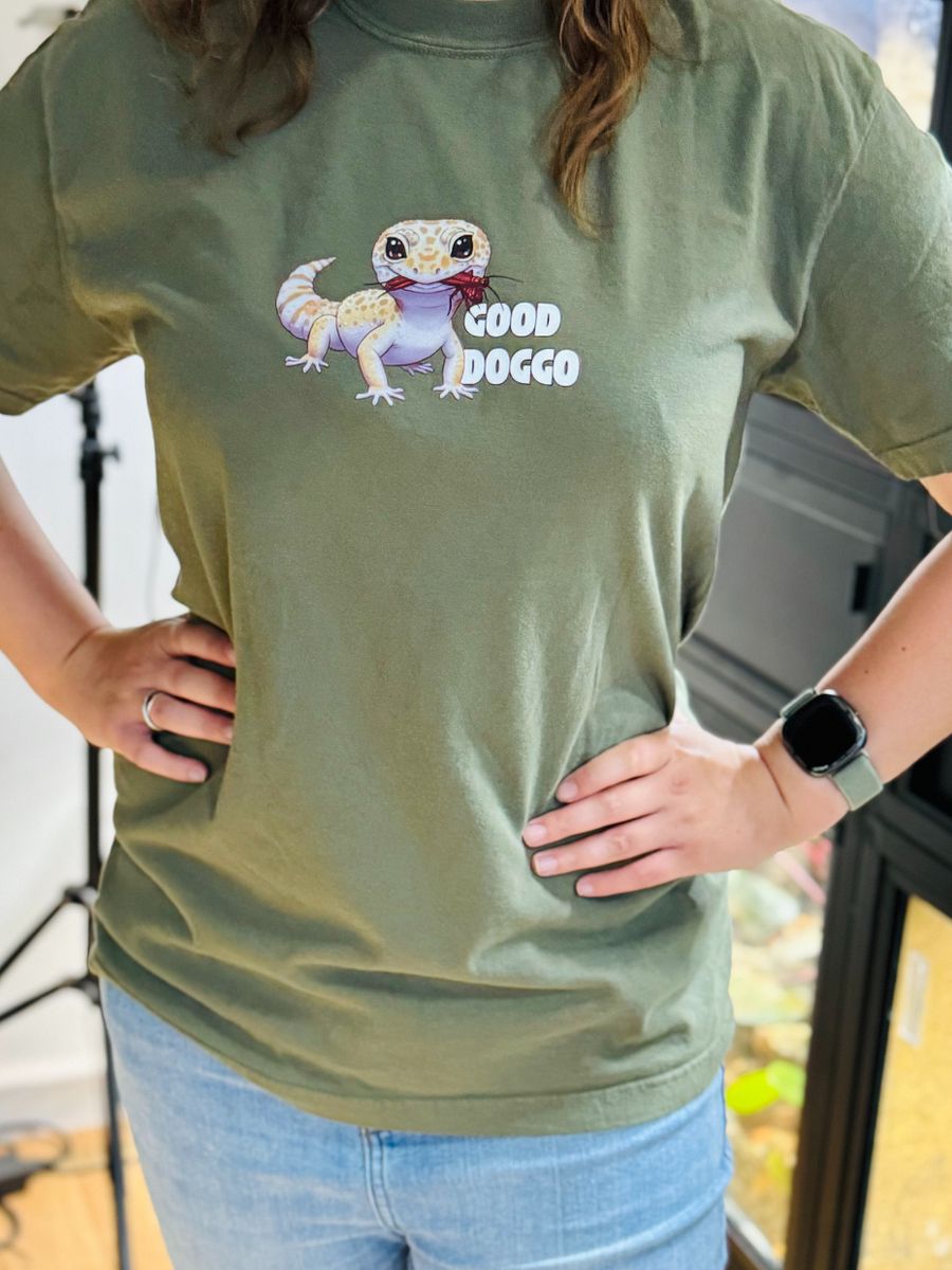 Good Doggo Leopard Gecko Tee product image (83)