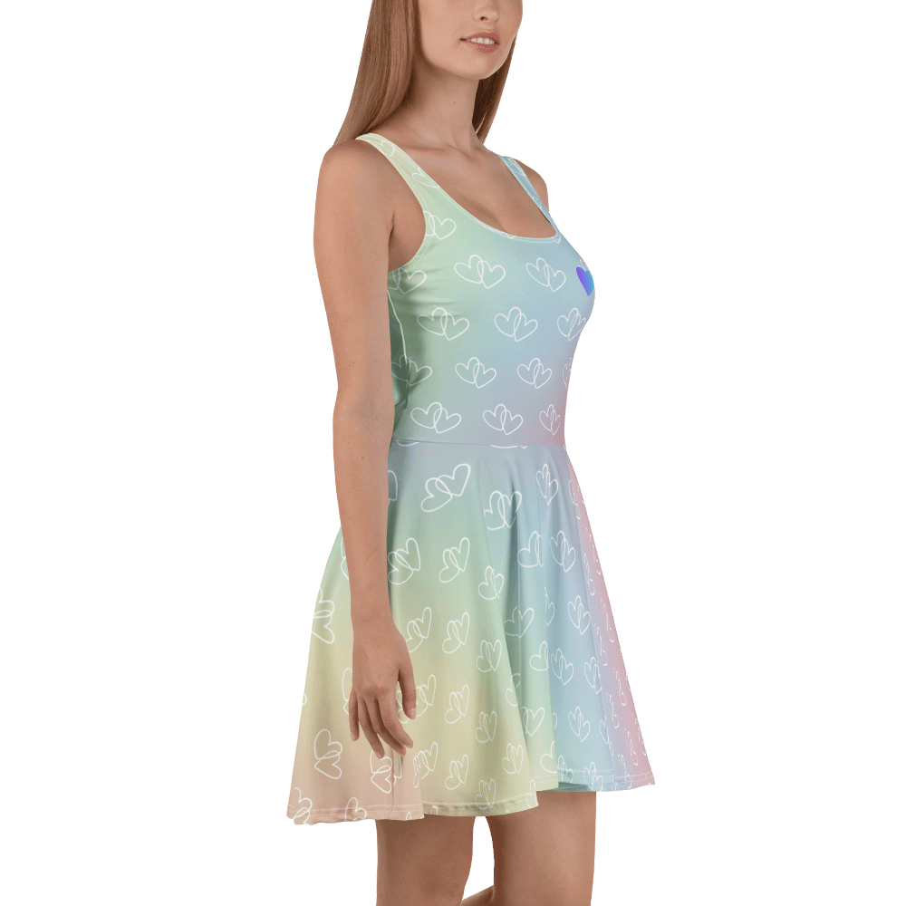 Rainbow Heart Dress product image (3)