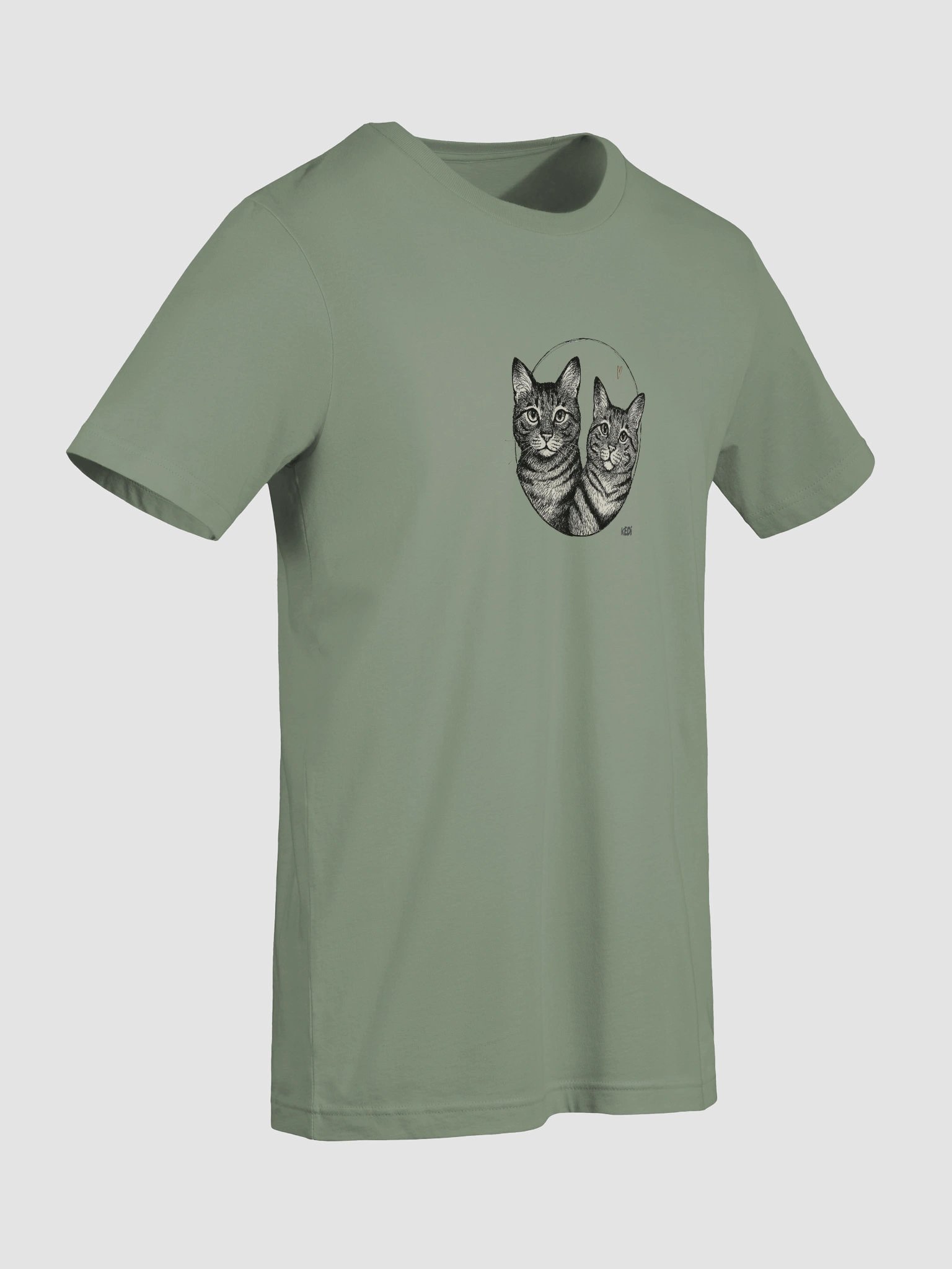 Tabby Duo Sketch T-Shirt product image (45)