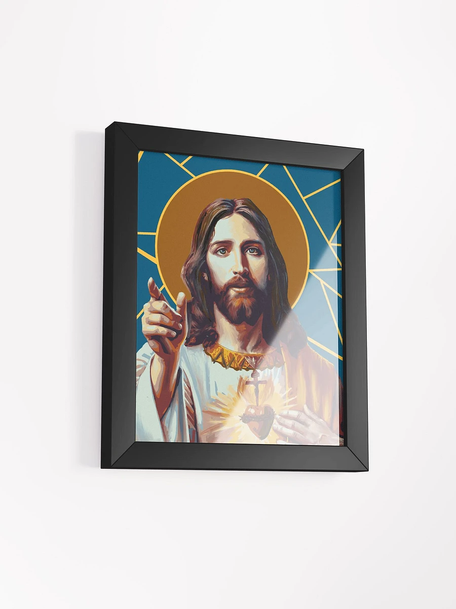 The Sacred Heart of Jesus Framed Print product image (3)