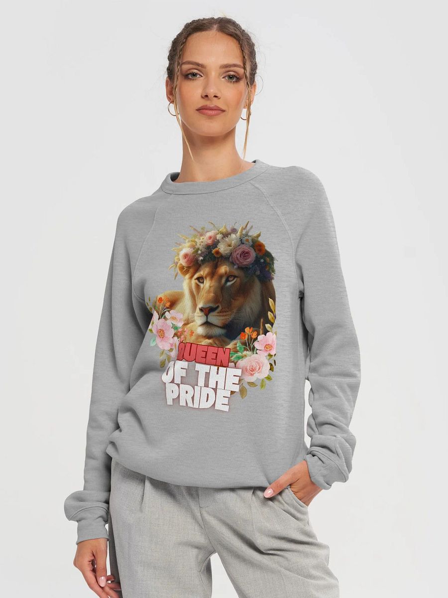 Floral Lion Queen Raglan Sweatshirt product image (15)