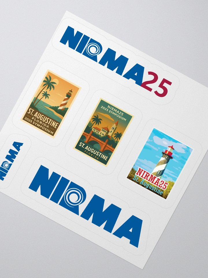 NIRMA25 Symposium Kiss Cut Sticker Set product image (2)
