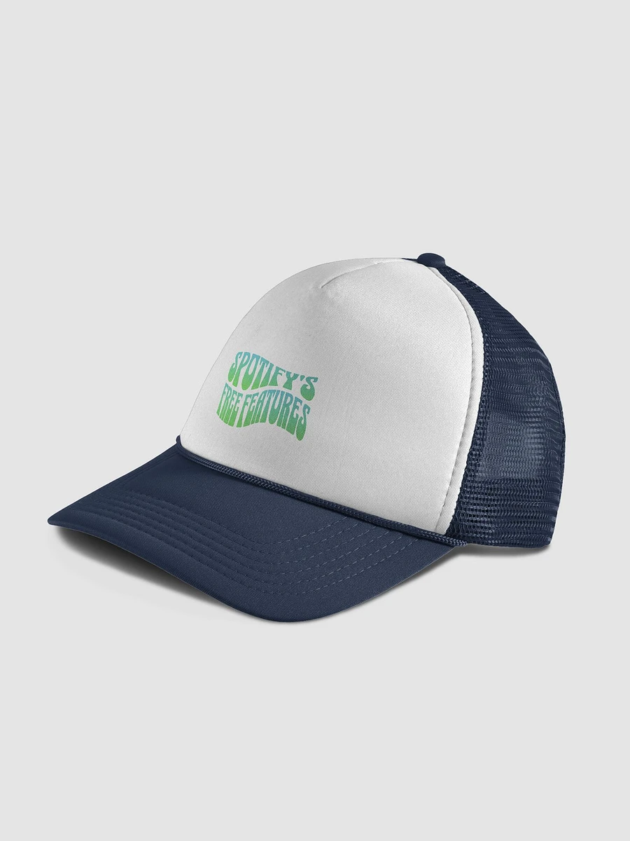 Spotify's Free Features - Tall Font ( Trucker Hat ) product image (20)