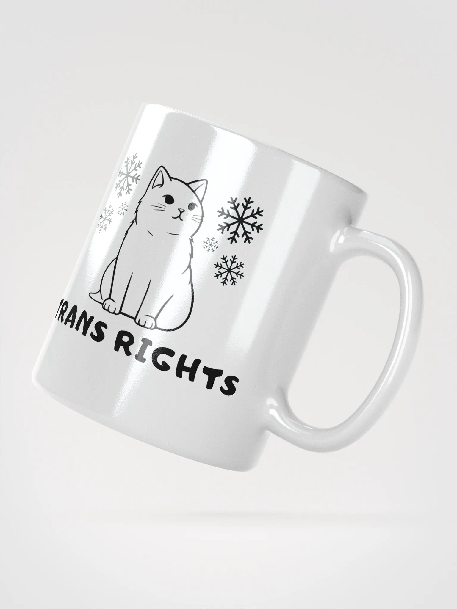 Trans Rights Cat Mug product image (5)