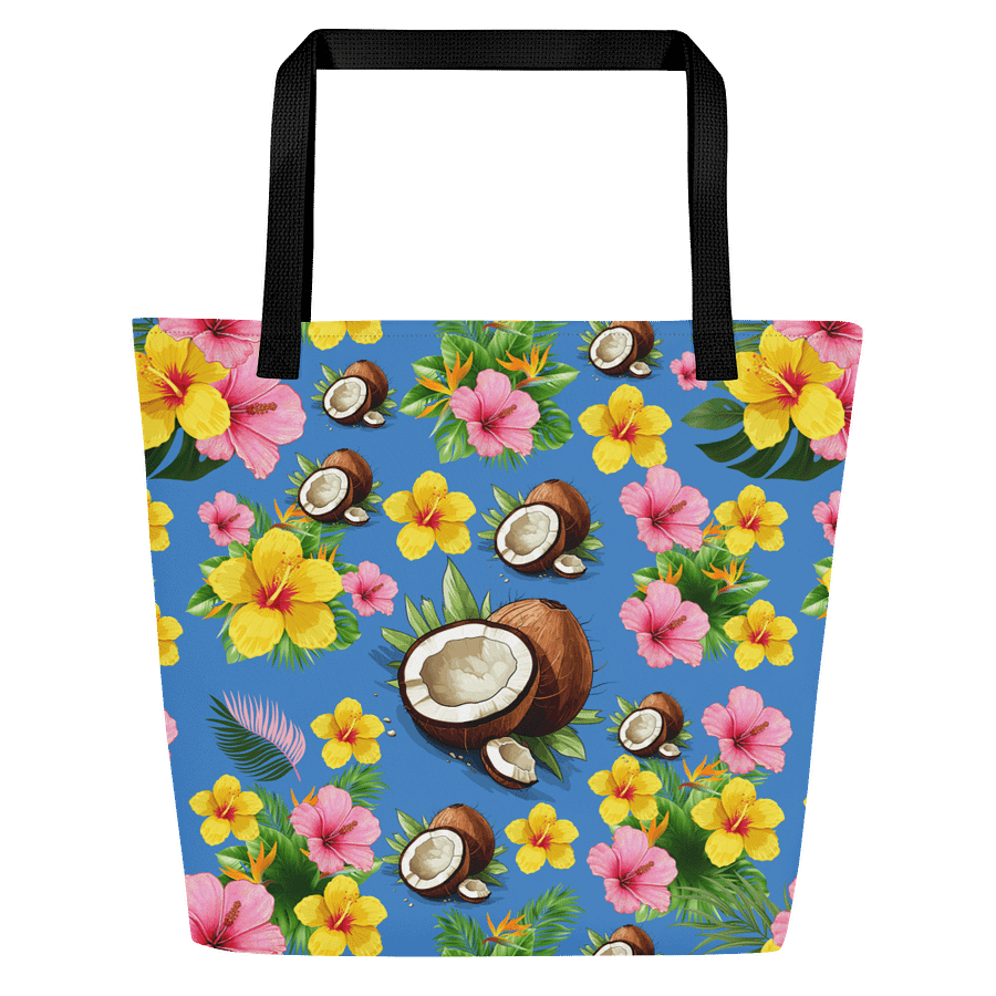 Tropical Blue Tote Bag product image (2)