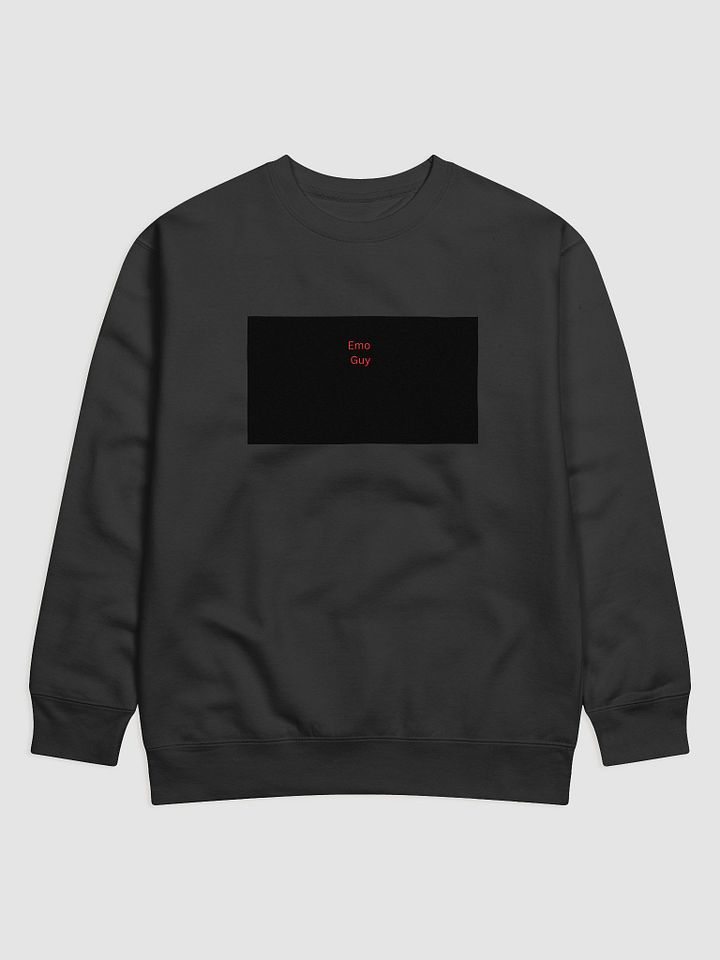 Emo Guy Red Text Premium Sweatshirt product image (1)