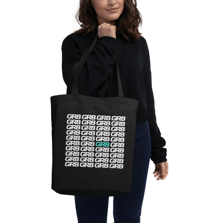 GR8 Patterned Organic Tote Bag product image (2)