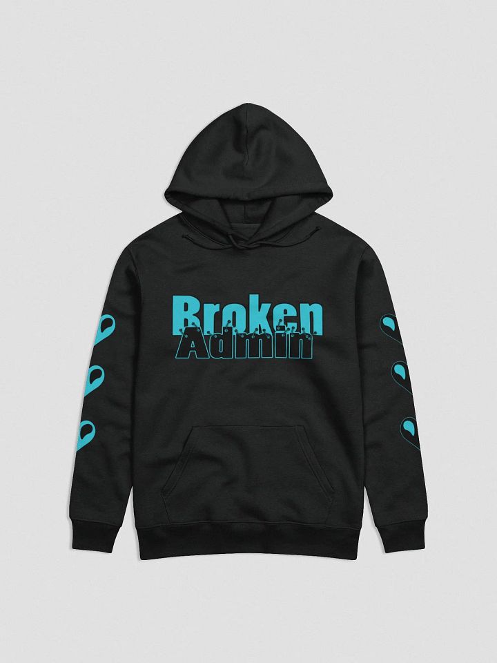 Stitched Broken Heart Full Sleeve Hoody product image (1)