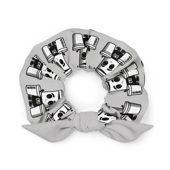 Whimsical Cup Characters All-Over Print Scrunchie product image (1)