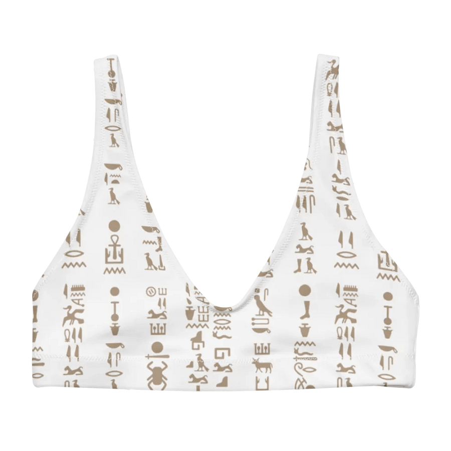 Isis White Bikini Top product image (1)