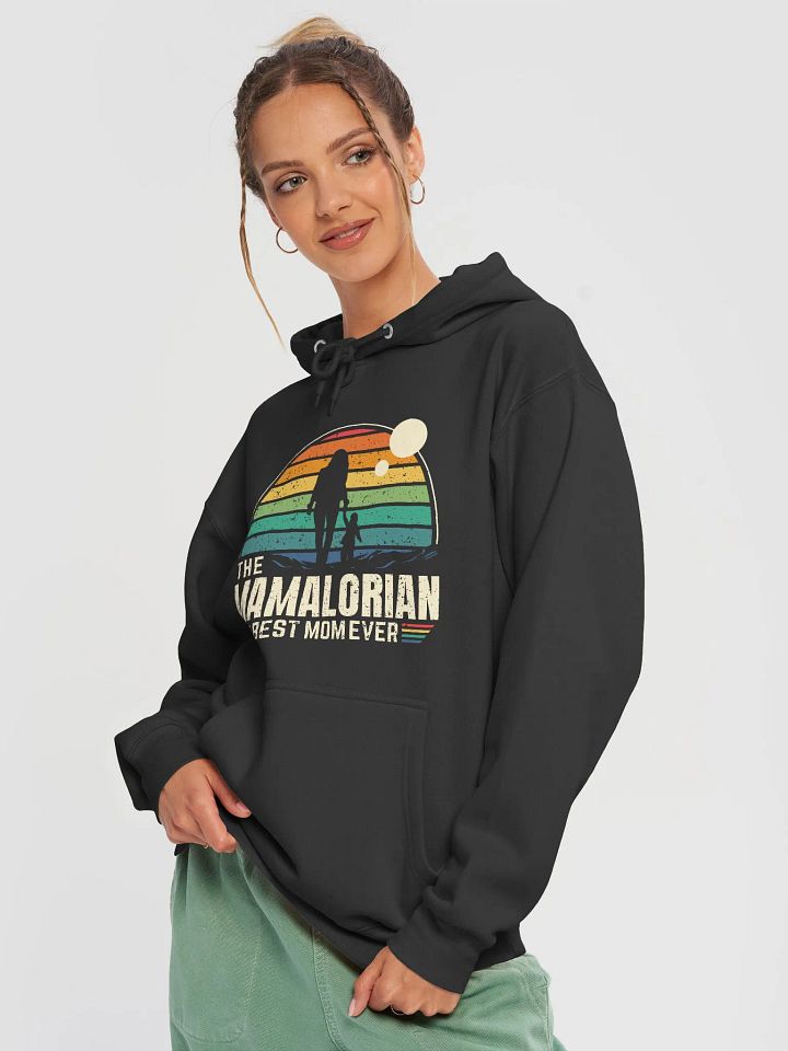 Sunset Mamalorian Best Mom Ever - Hoodie product image (1)
