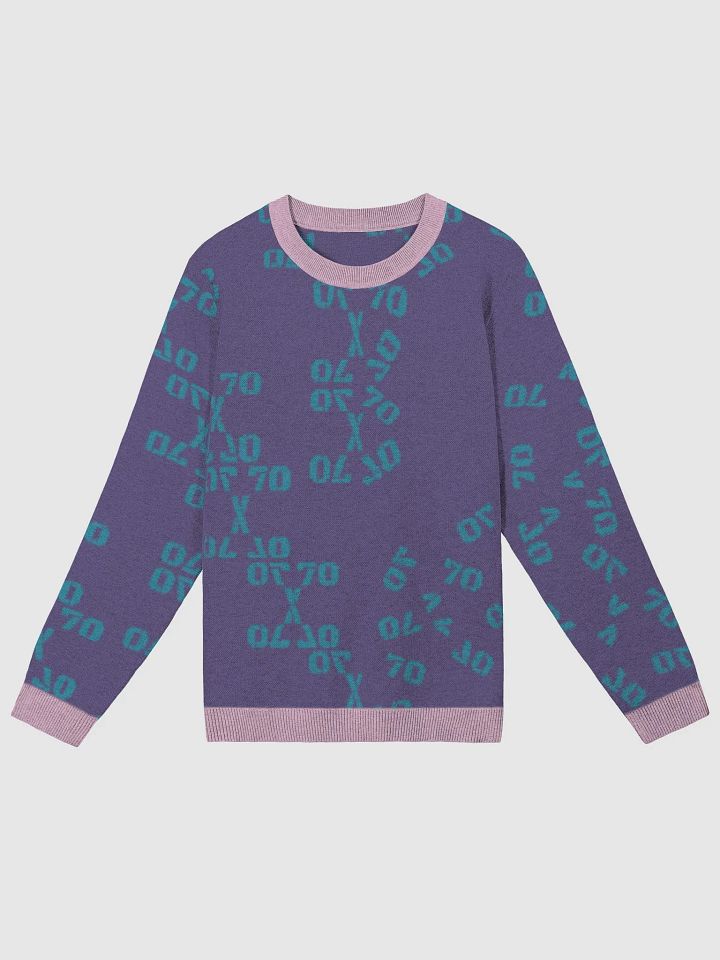 The Lives On HIGH | 777 | UNISEX Knitted Crewneck Sweater | 006 product image (1)