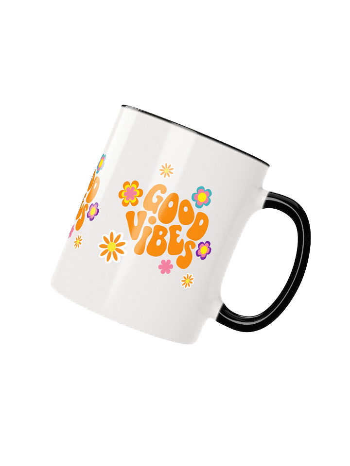 Good Vibes Ceramic Mug product image (2)