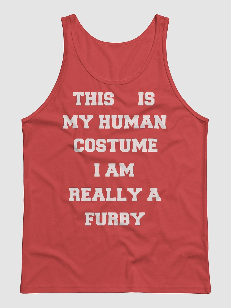Human costume Furby edition jersey tank top product image (9)